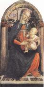Sandro Botticelli Madonna and Child or Madonna of the Rose Garden oil